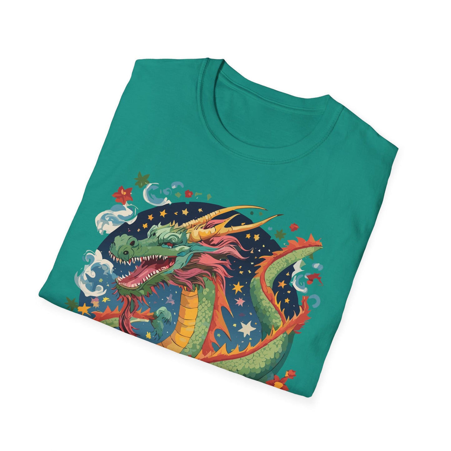 Dragon T Shirt, Dragon Shirt, Shirt with Animals, Animal Shirt