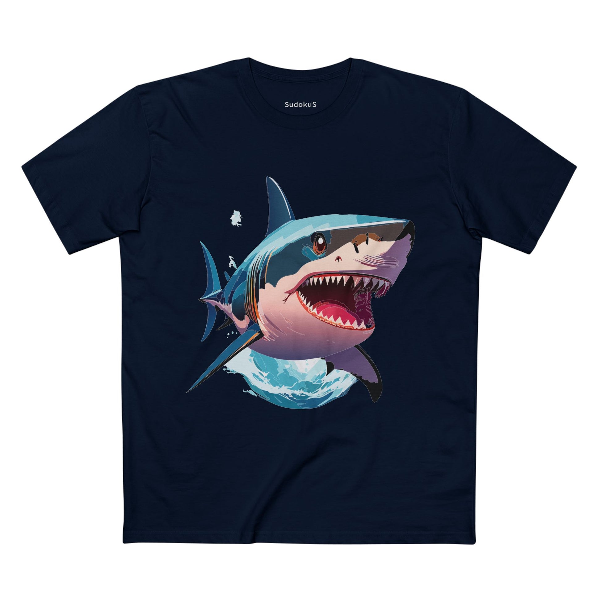 Animal Shirt, Shark Shirt - SudokuS