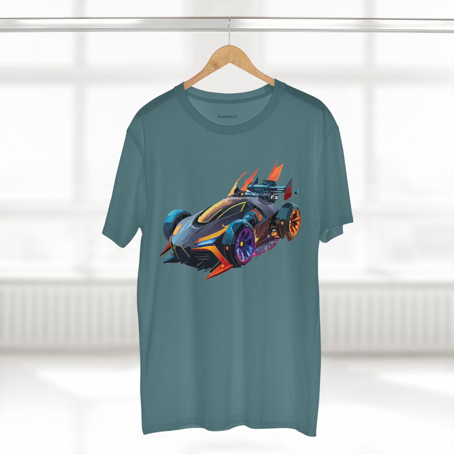 Hot Wheels Car Shirt Unisex Premium Cotton Tee With Unique Car Art Design Inspired by Speed