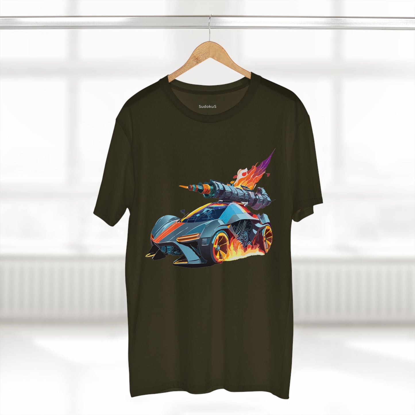 Hot Wheels Car Shirt Unisex Premium Cotton Tee Unique Art Design Preshrunk Regular Fit Crew Neck