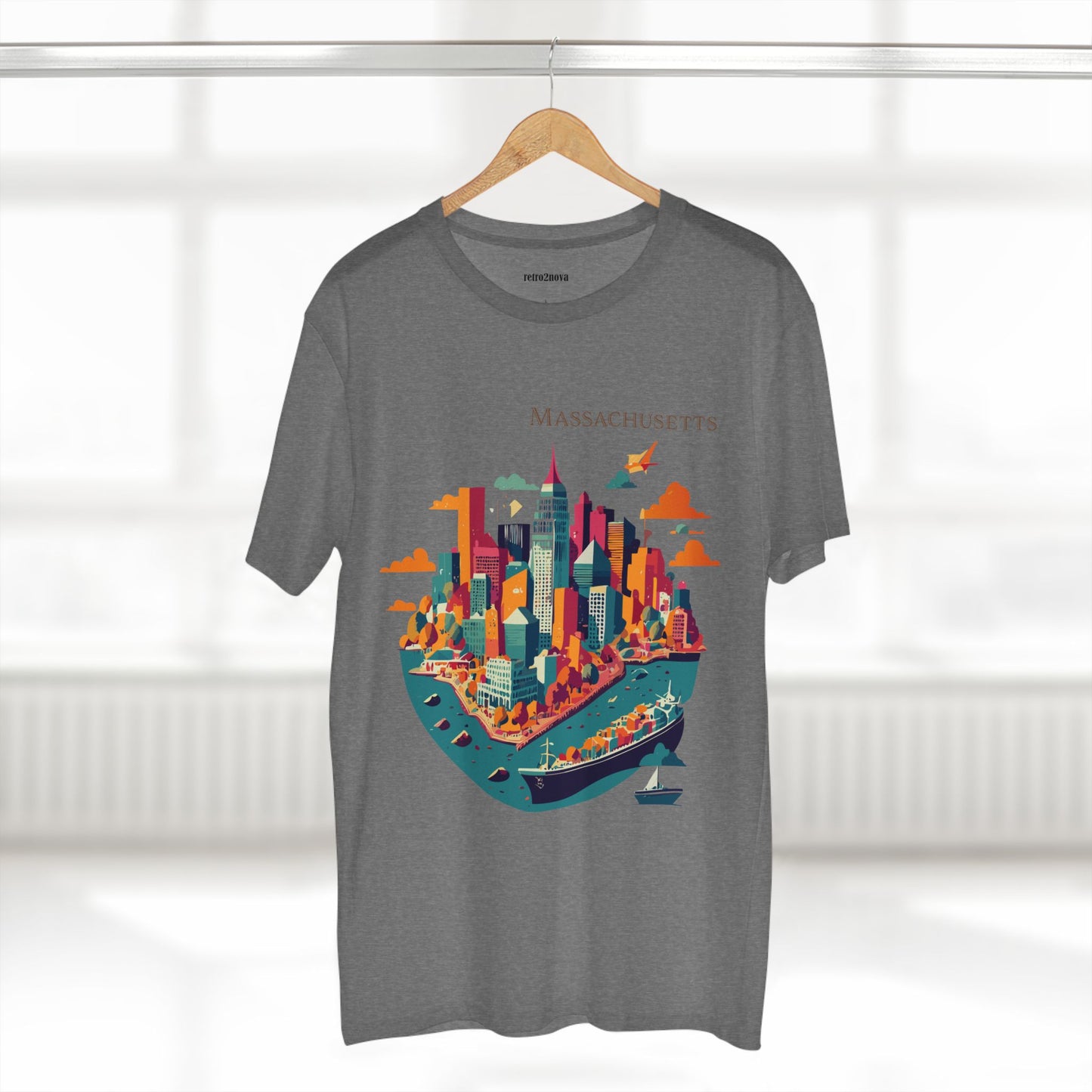 US State Shirts, Massachusetts Shirt