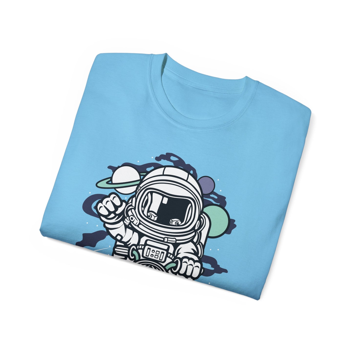 Astronaut Tee Shirt, Astronaut Graphic T‑Shirt, Cartoon Graphic T-Shirt, Art Design Shirt, Cosmos Tee Shirts 6