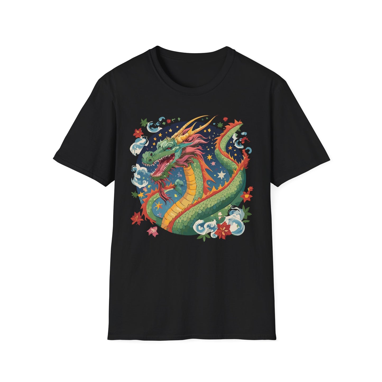 Dragon T Shirt, Dragon Shirt, Shirt with Animals, Animal Shirt