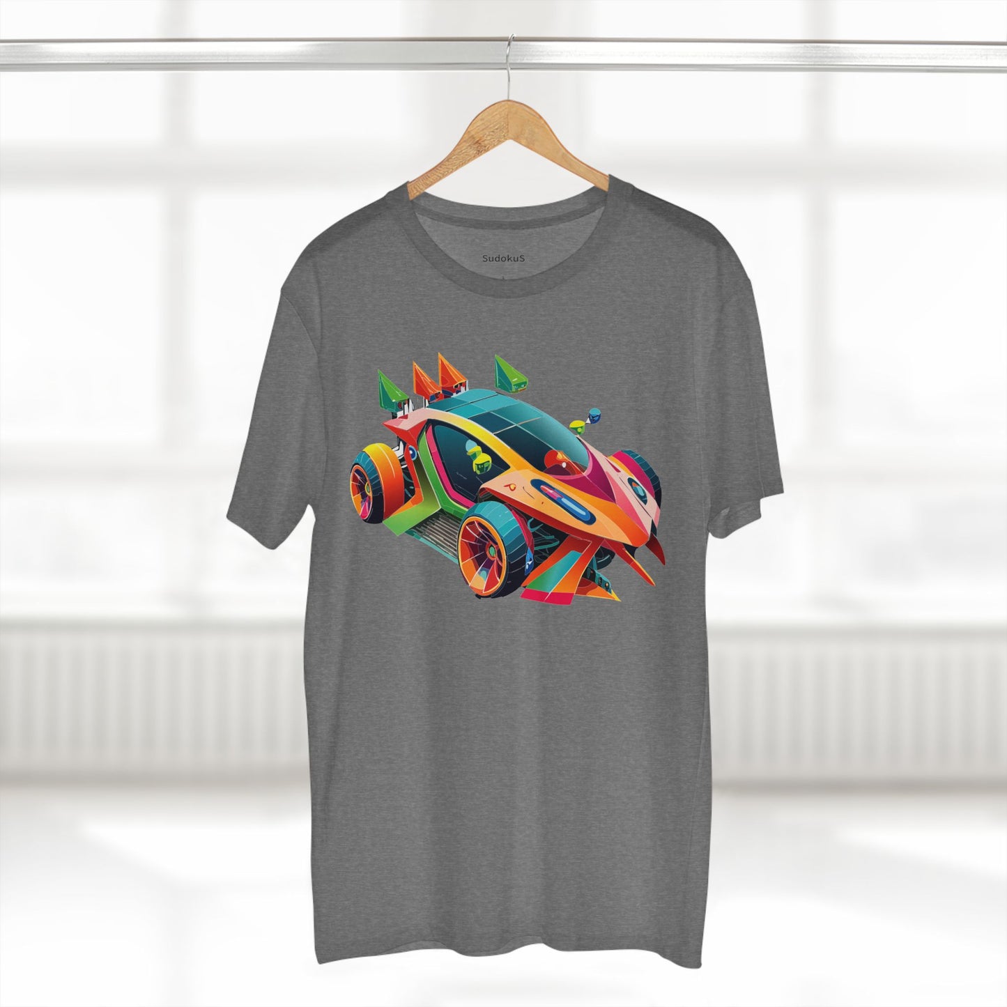 Unisex Hot Wheels Car Shirt Premium Cotton Tee With Unique Art Design Regular Fit Crew Neck Comfort