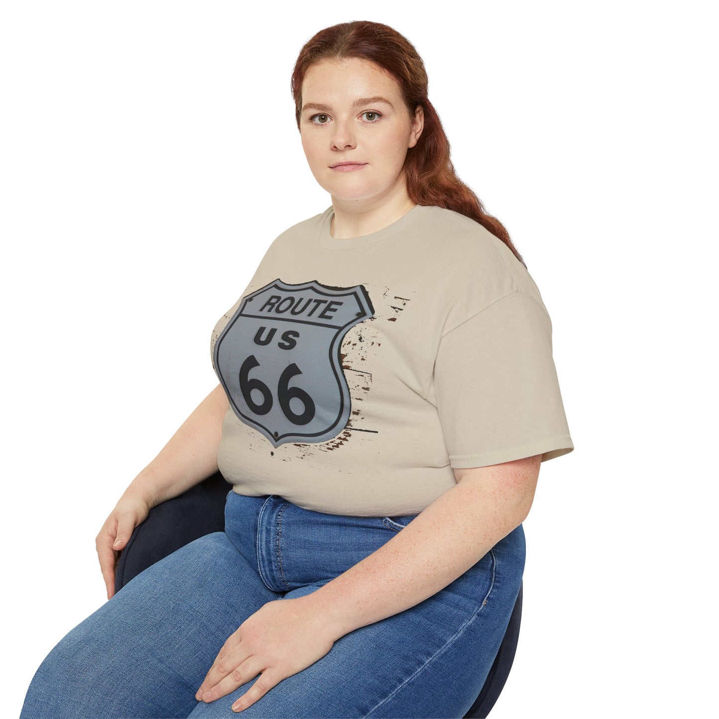 Route 66 Tee Shirt, Route 66 Graphic T‑Shirt, Vintage Graphic T-Shirt, Art Design Shirt, Route 66 US Tee Shirts