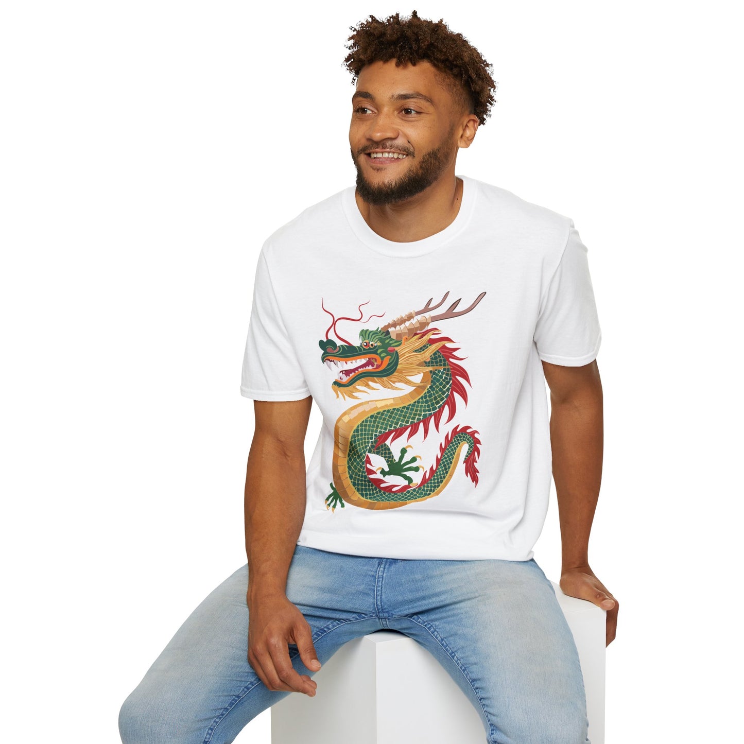Dragon T Shirt, Dragon Shirt, Shirt with Animals, Animal Shirt