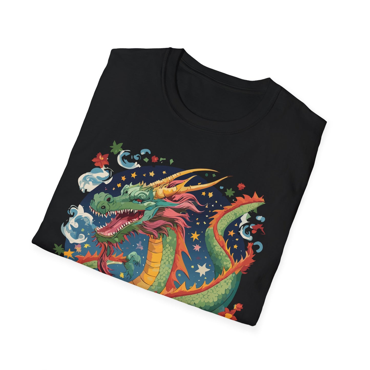 Dragon T Shirt, Dragon Shirt, Shirt with Animals, Animal Shirt