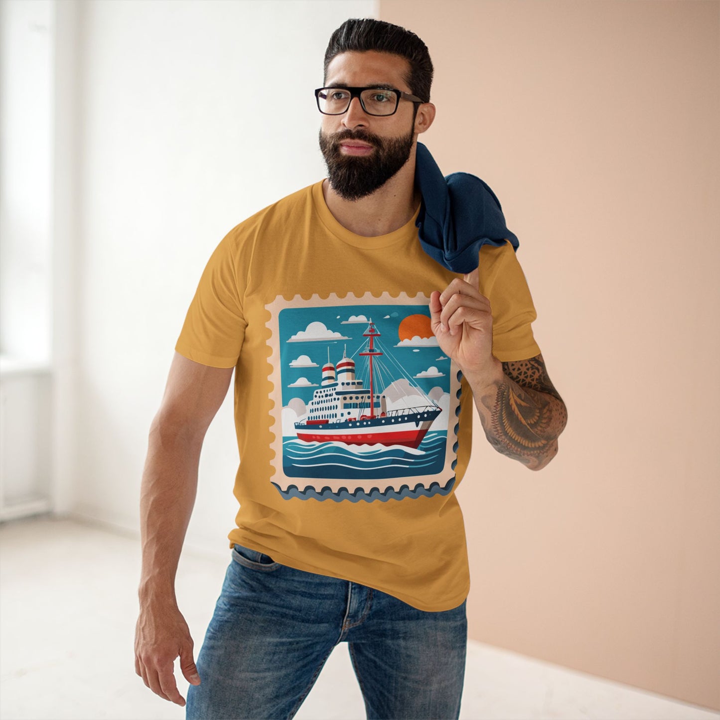 Stamp Shirt, Postage Stamp Shirt
