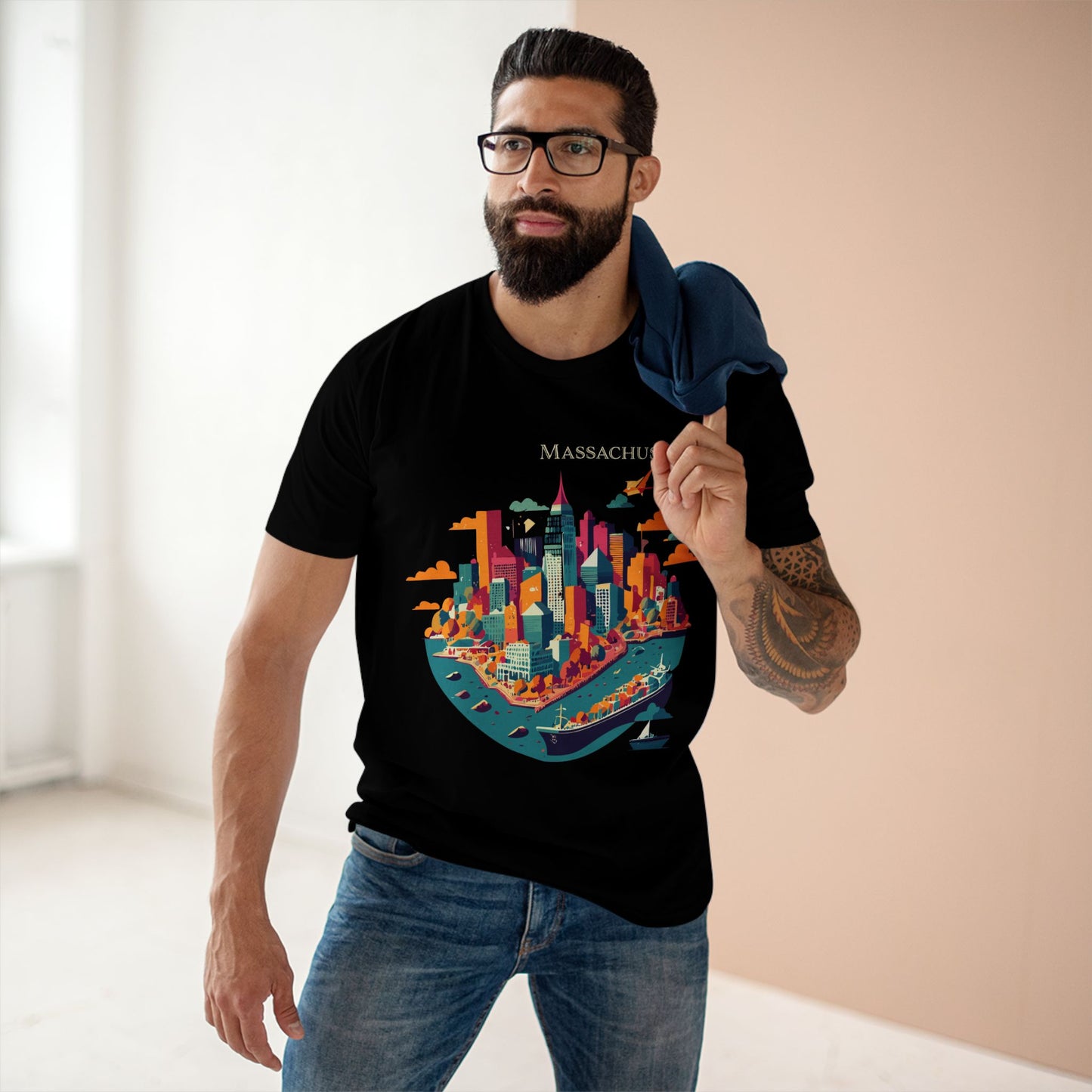 US State Shirts, Massachusetts Shirt