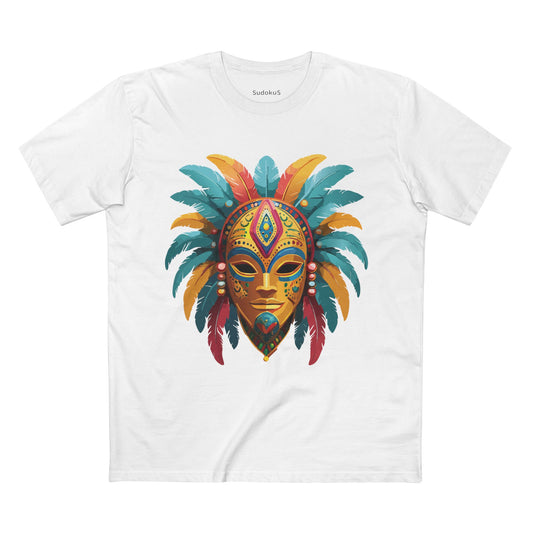 Mask Shirt, Shirt with Face - SudokuS