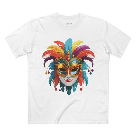 Mask Shirt, Shirt with Face - SudokuS