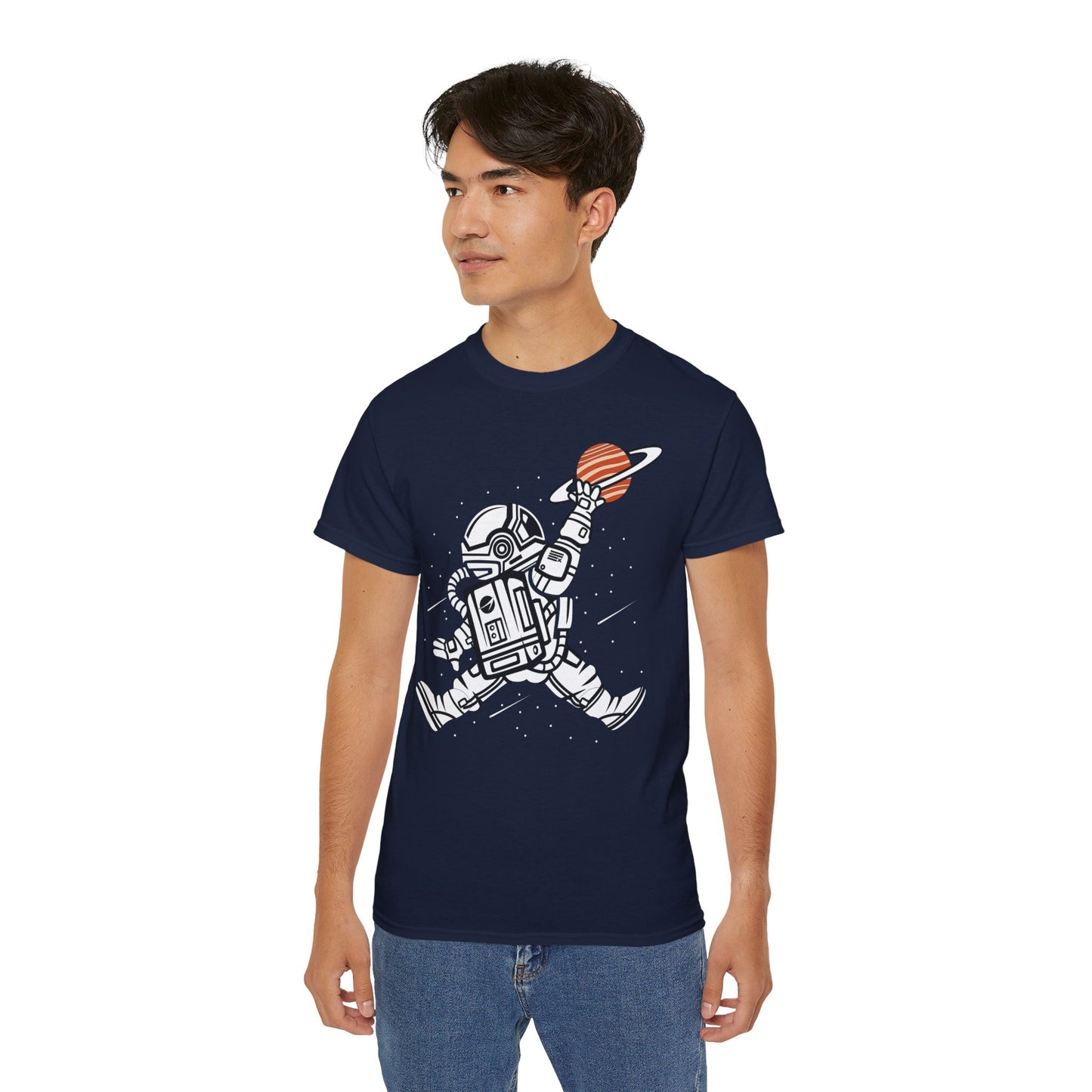 Astronaut Tee Shirt, Astronaut Graphic T‑Shirt, Cartoon Graphic T-Shirt, Art Design Shirt, Cosmos Tee Shirts 3