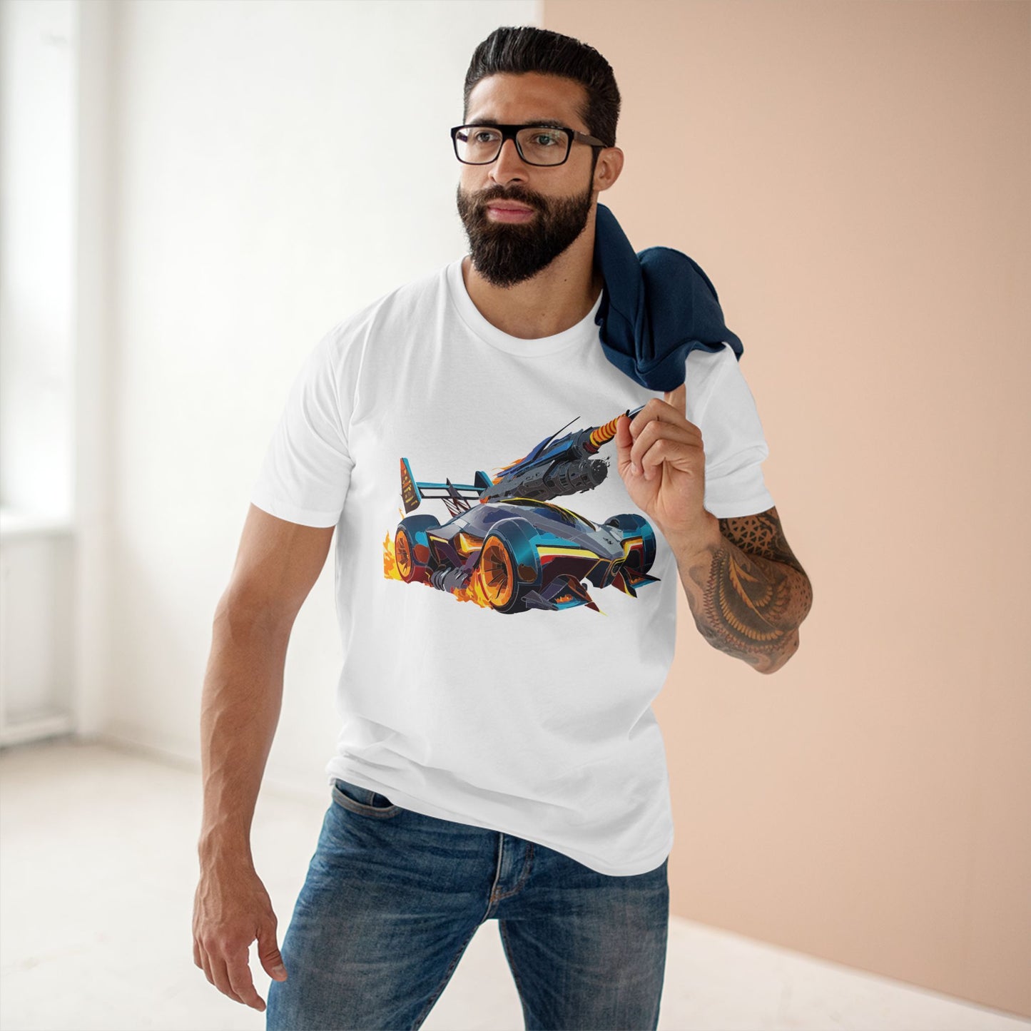 Car And Hot Wheels Shirt Unisex Premium Cotton Tee With Unique Car Art Design For Auto Enthusiasts