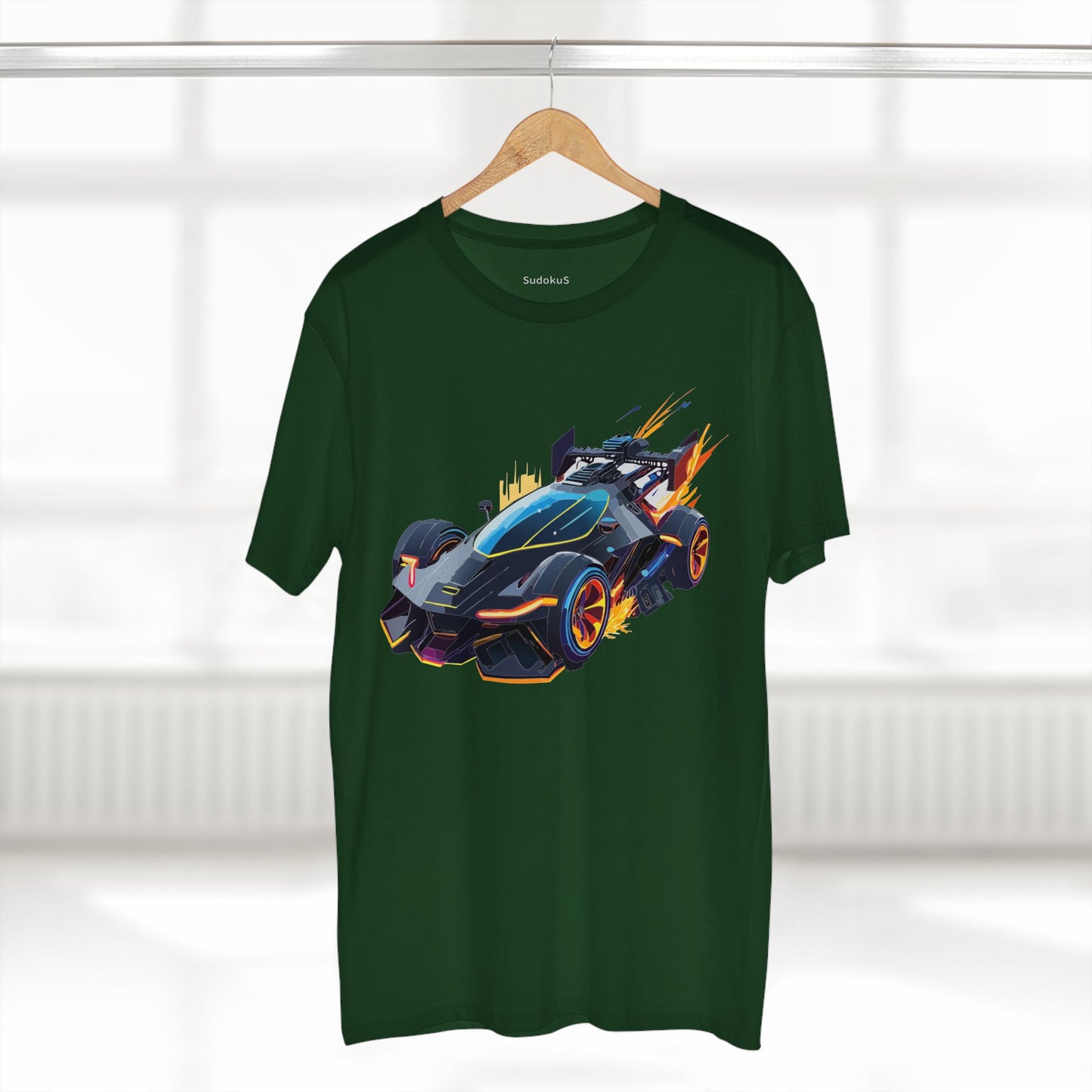 Hot Wheels Car Shirt Unisex Premium Cotton Tee With Unique Car Art Design For Everyday Wear