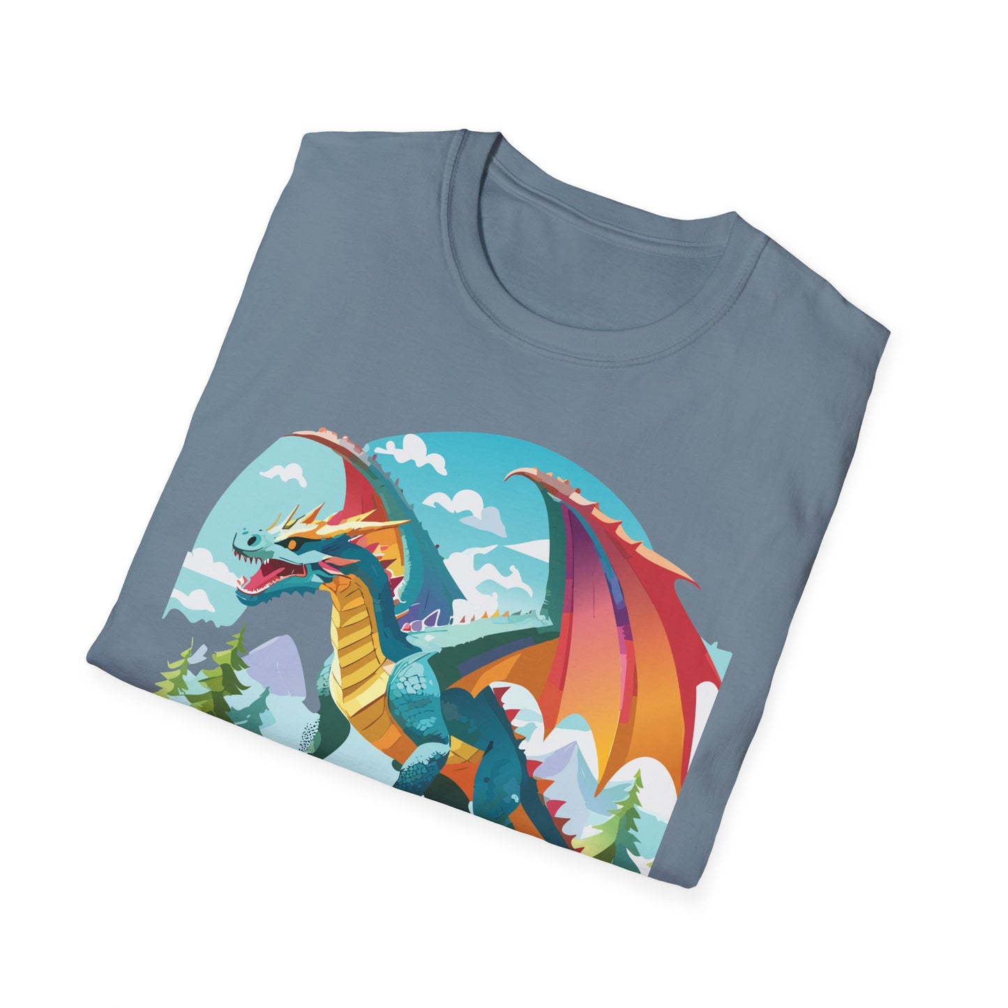 Dragon T Shirt, Dragon Shirt, Shirt with Animals, Animal Shirt