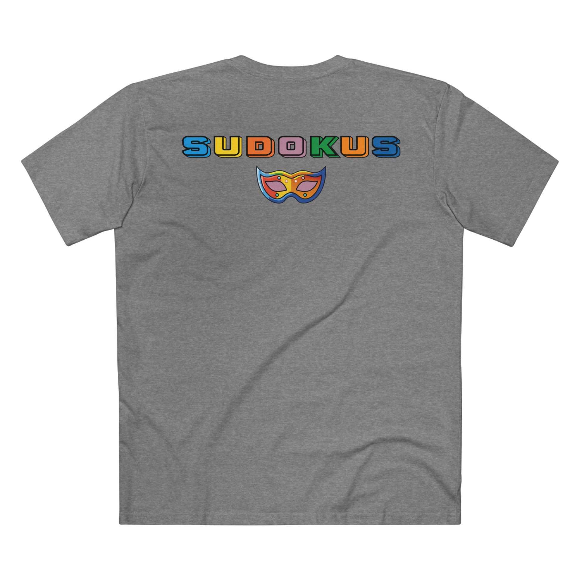 Mask Shirt, Shirt with Face - SudokuS