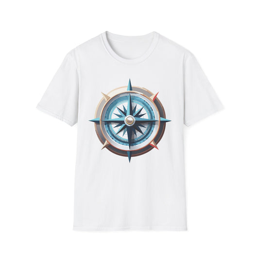 Compass T Shirt, Compass Shirt, Shirt with Compass, Navigator Shirt
