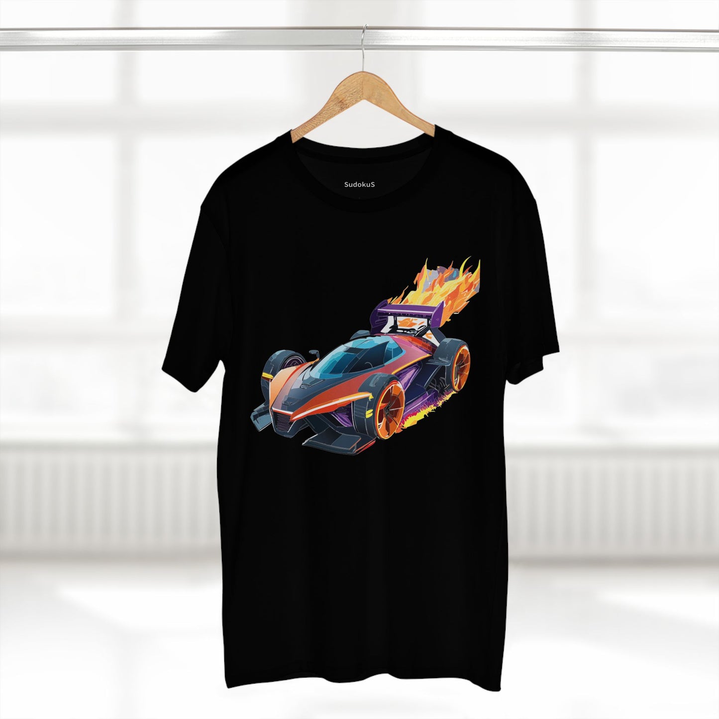 Hot Wheels Car Shirt Unisex Premium Cotton Tee With Unique Car Art Design For Auto Enthusiasts