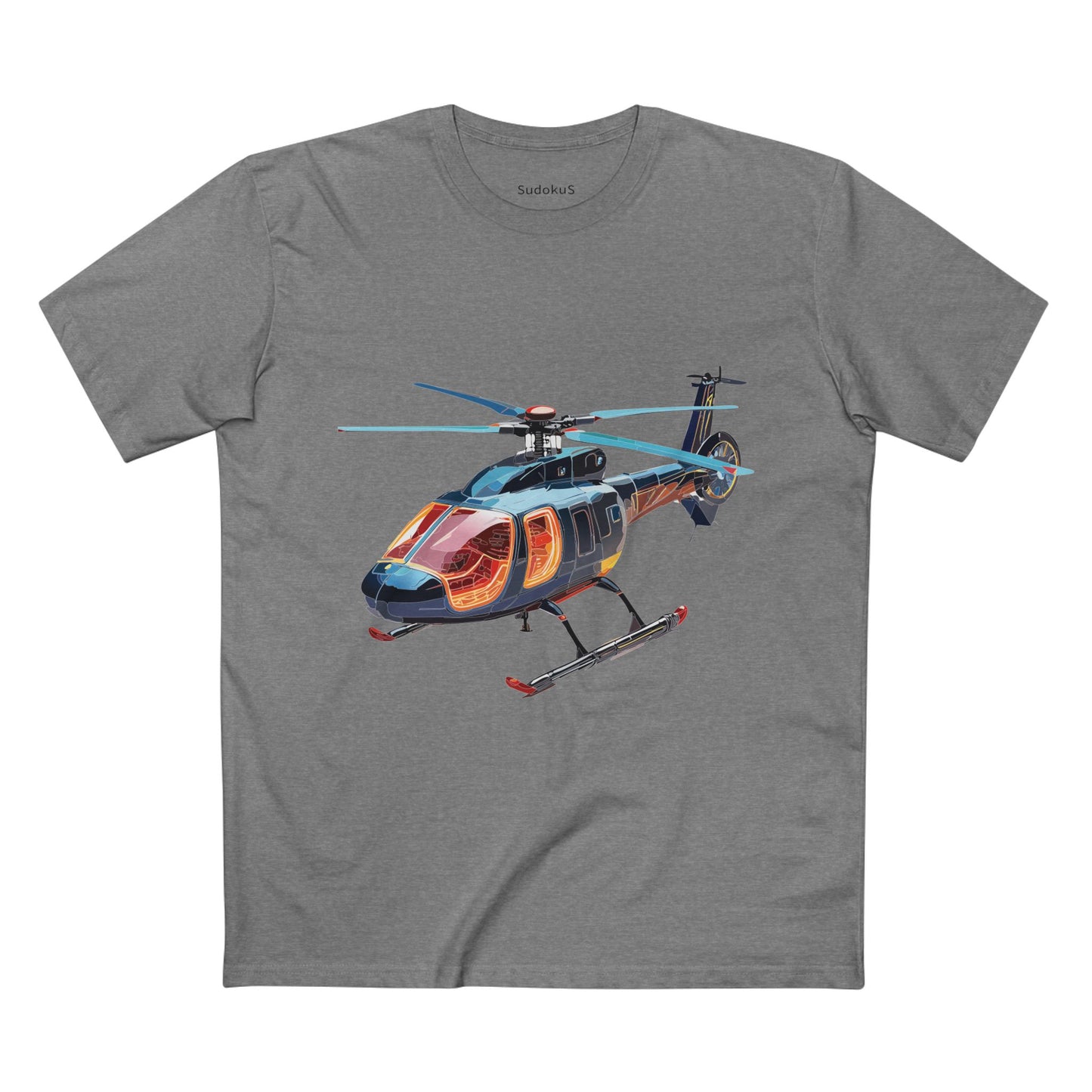 Helicopter Shirt, Chopper Shirt - SudokuS