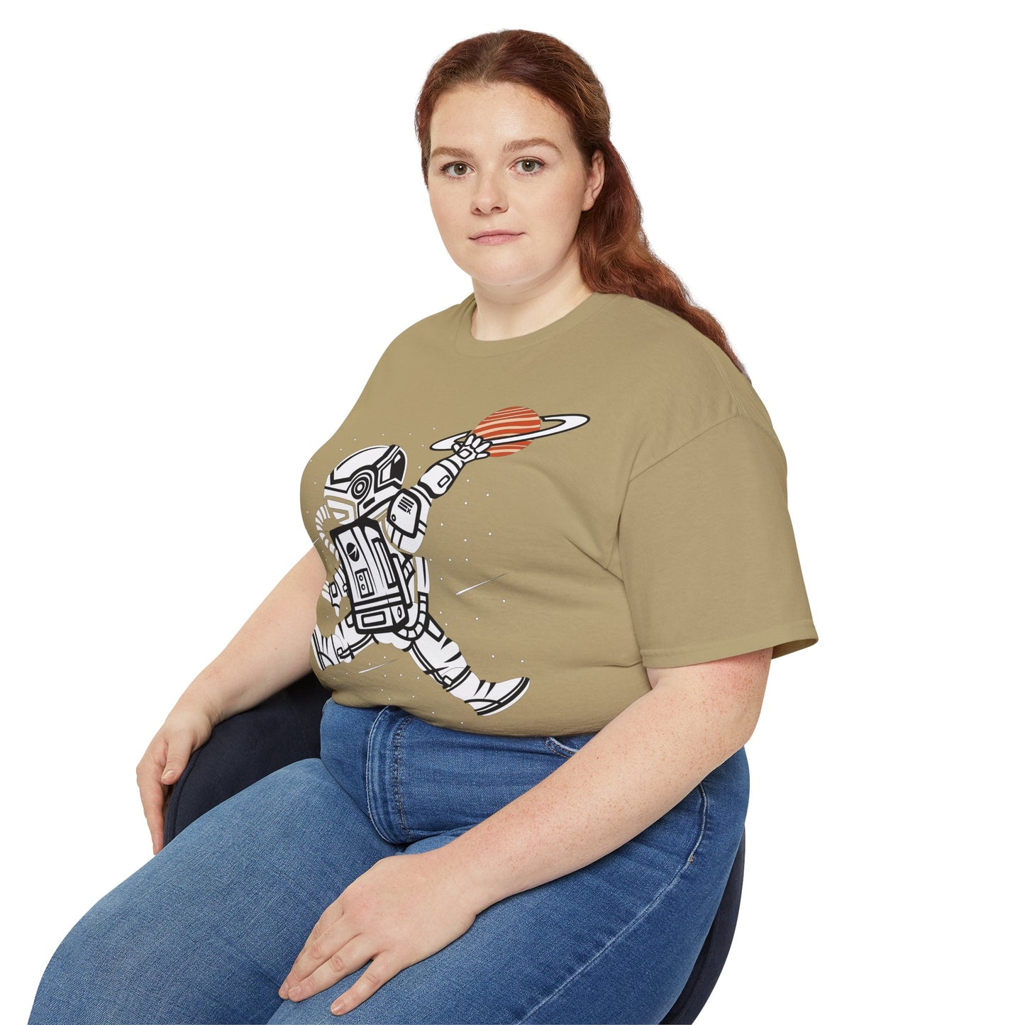 Astronaut Tee Shirt, Astronaut Graphic T‑Shirt, Cartoon Graphic T-Shirt, Art Design Shirt, Cosmos Tee Shirts 3