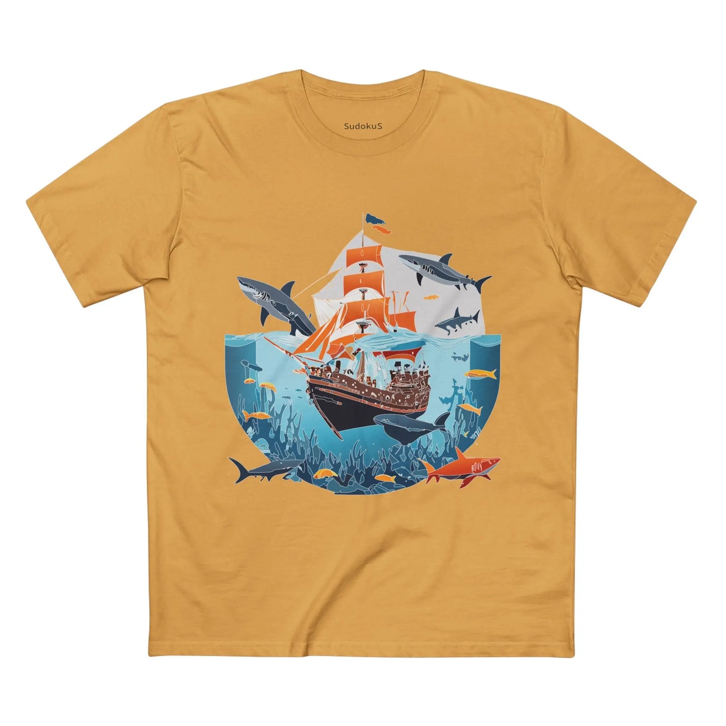 Ocean Coast Shirts, Ocean Shirt - SudokuS