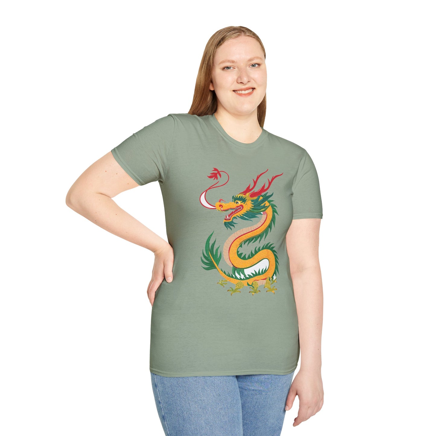 Dragon T Shirt, Dragon Shirt, Shirt with Animals, Animal Shirt