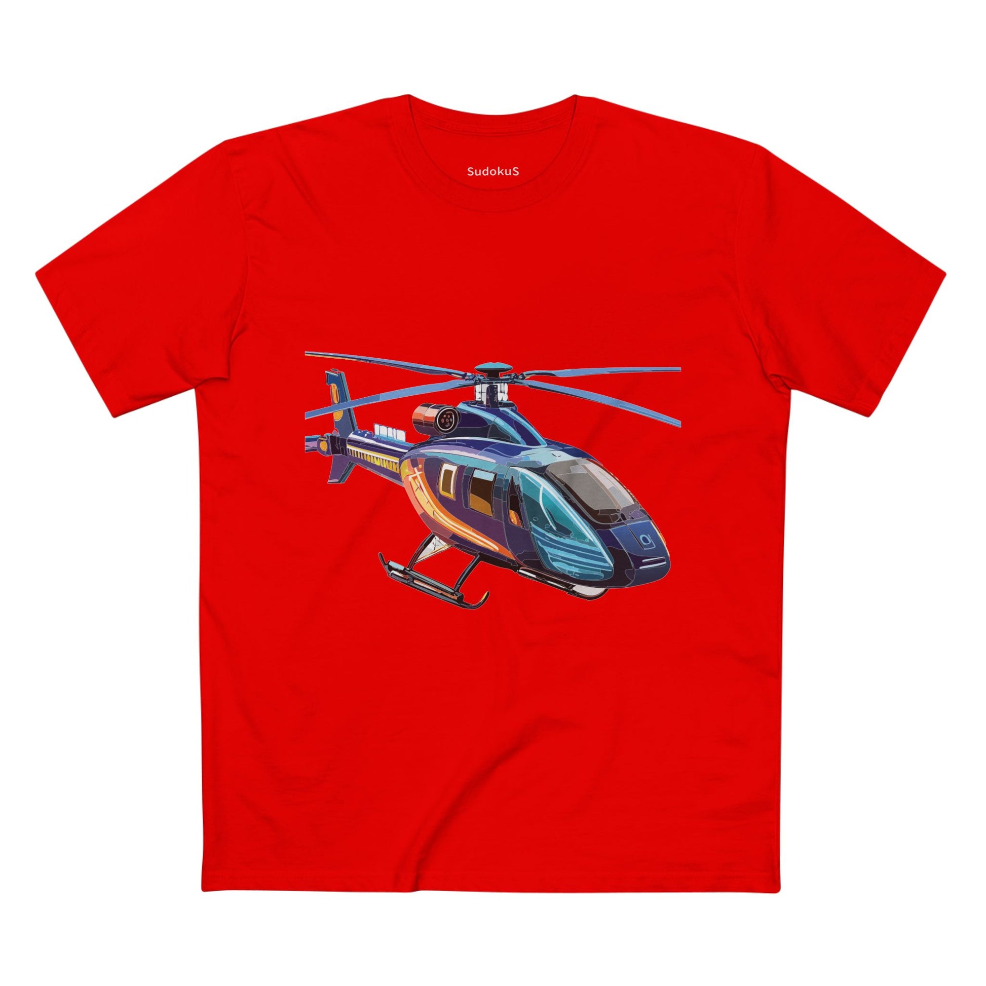 Helicopter Shirt, Chopper Shirt - SudokuS