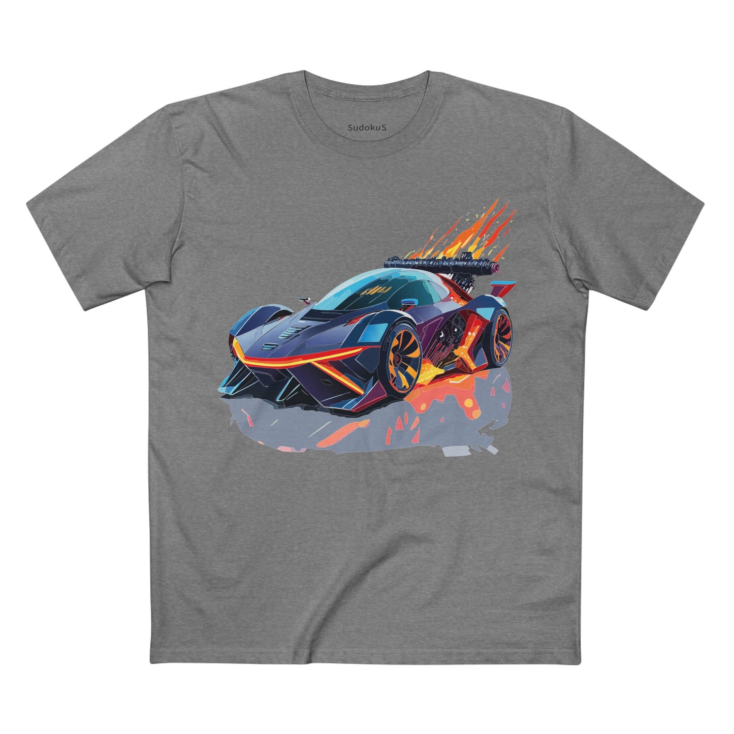 Hot Wheels Car Shirt Unisex Premium Cotton Tee With Unique Car Art Design For Fans