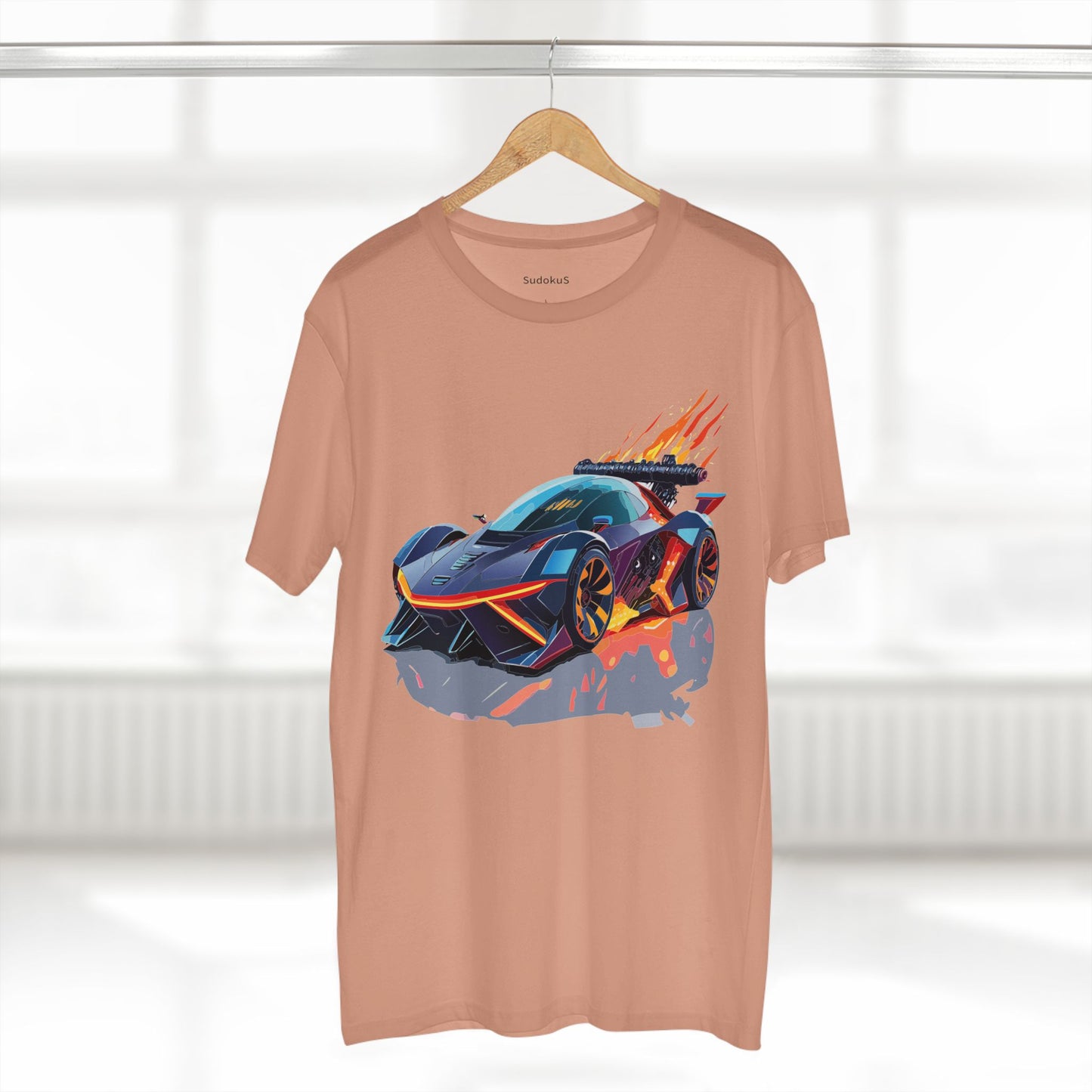 Hot Wheels Car Shirt Unisex Premium Cotton Tee With Unique Car Art Design For Fans