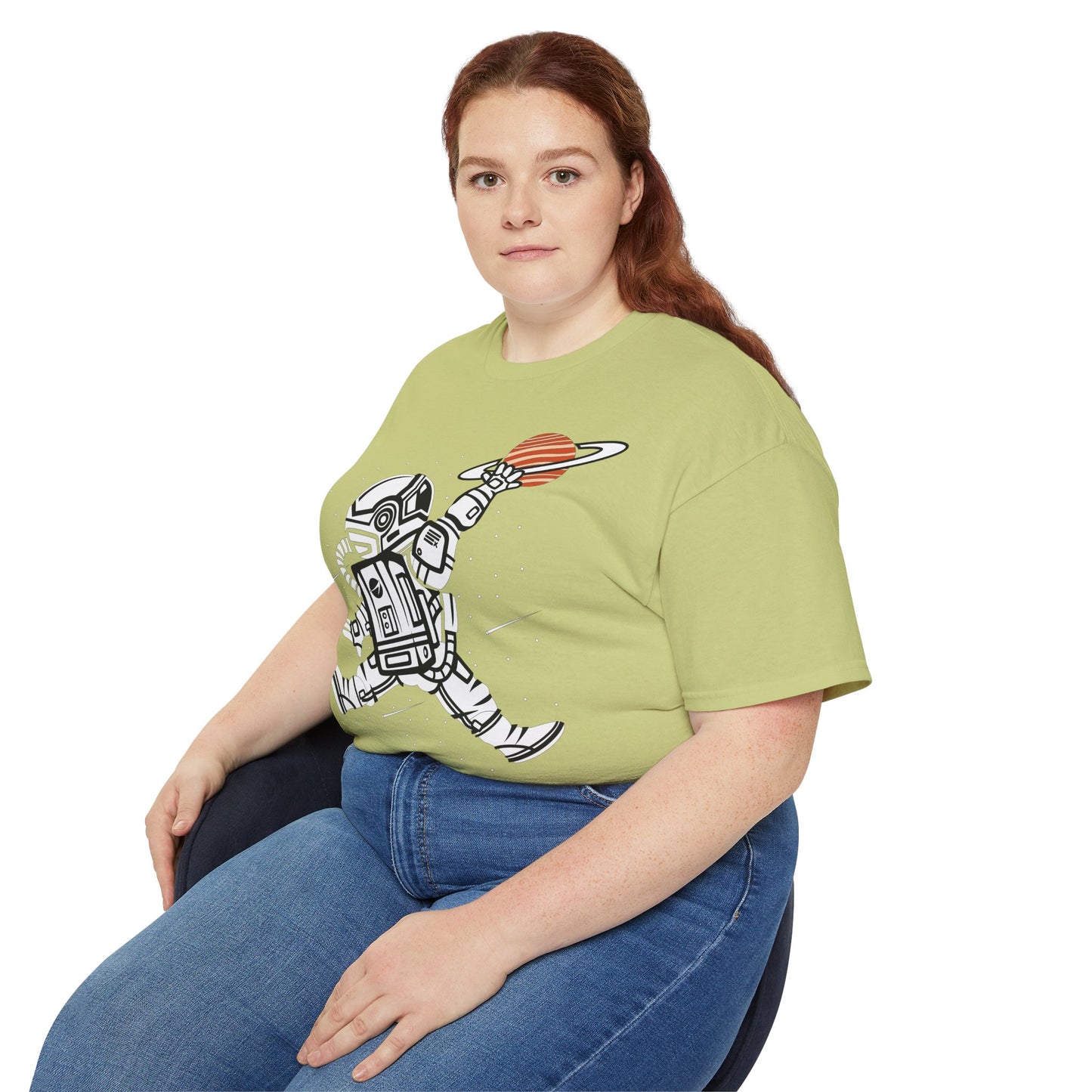 Astronaut Tee Shirt, Astronaut Graphic T‑Shirt, Cartoon Graphic T-Shirt, Art Design Shirt, Cosmos Tee Shirts 3