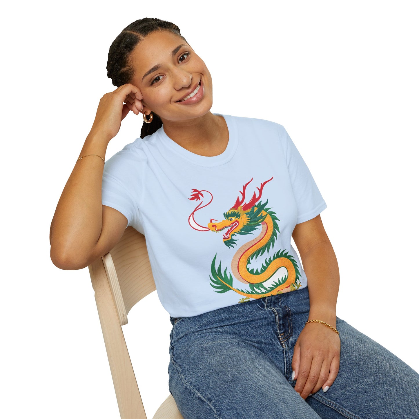 Dragon T Shirt, Dragon Shirt, Shirt with Animals, Animal Shirt