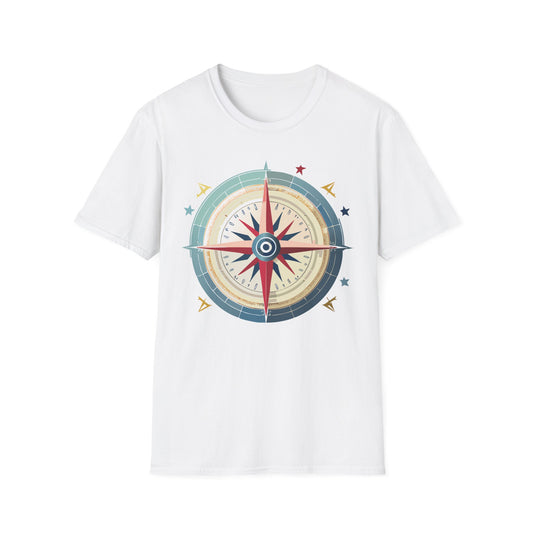Compass T Shirt, Compass Shirt, Shirt with Compass, Navigator Shirt