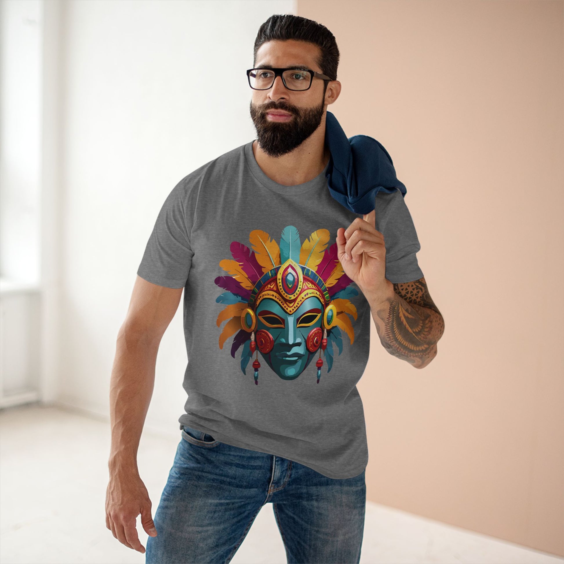Mask Shirt, Shirt with Face - SudokuS
