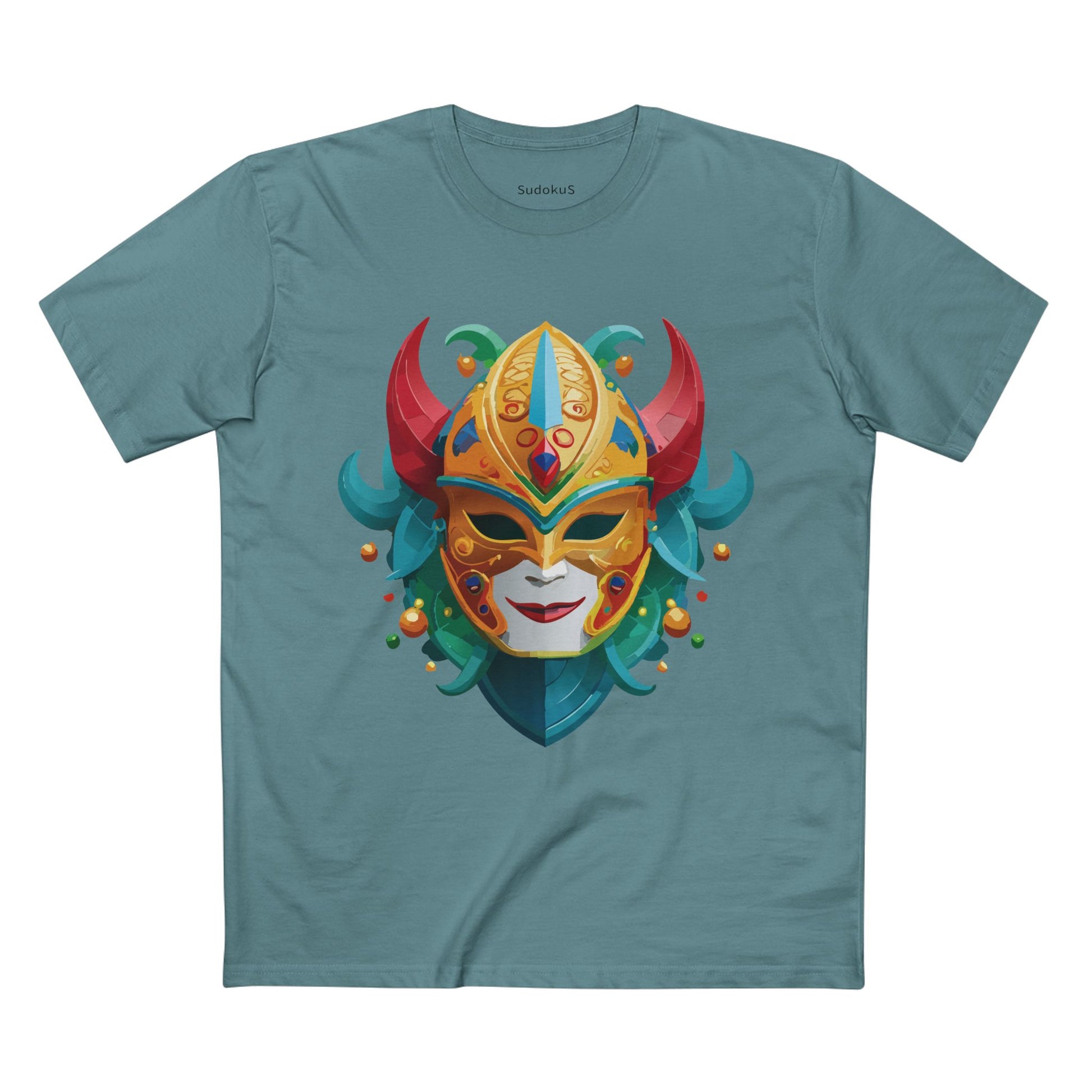 Mask Shirt, Shirt with Face - SudokuS