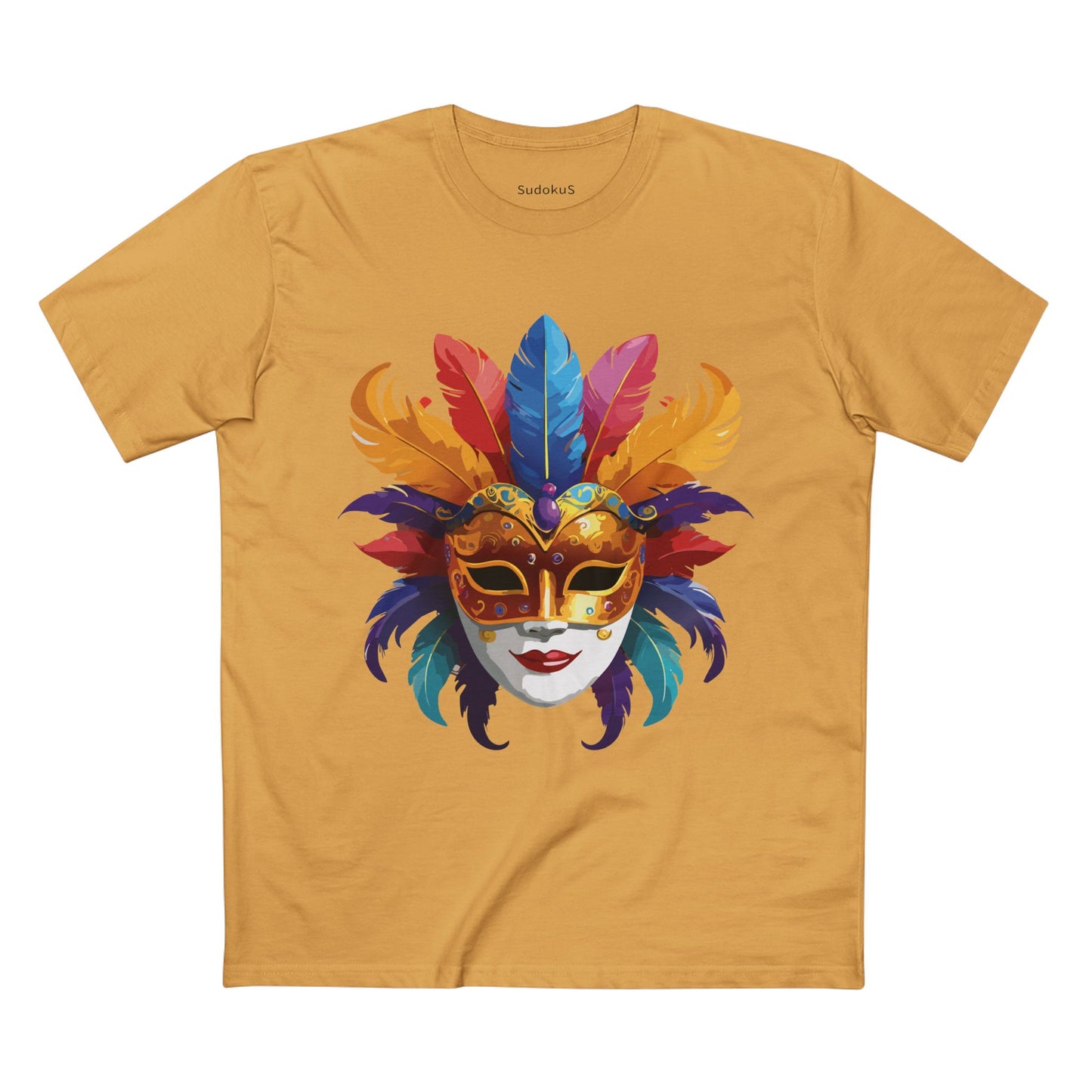 Mask Shirt, Shirt with Face - SudokuS