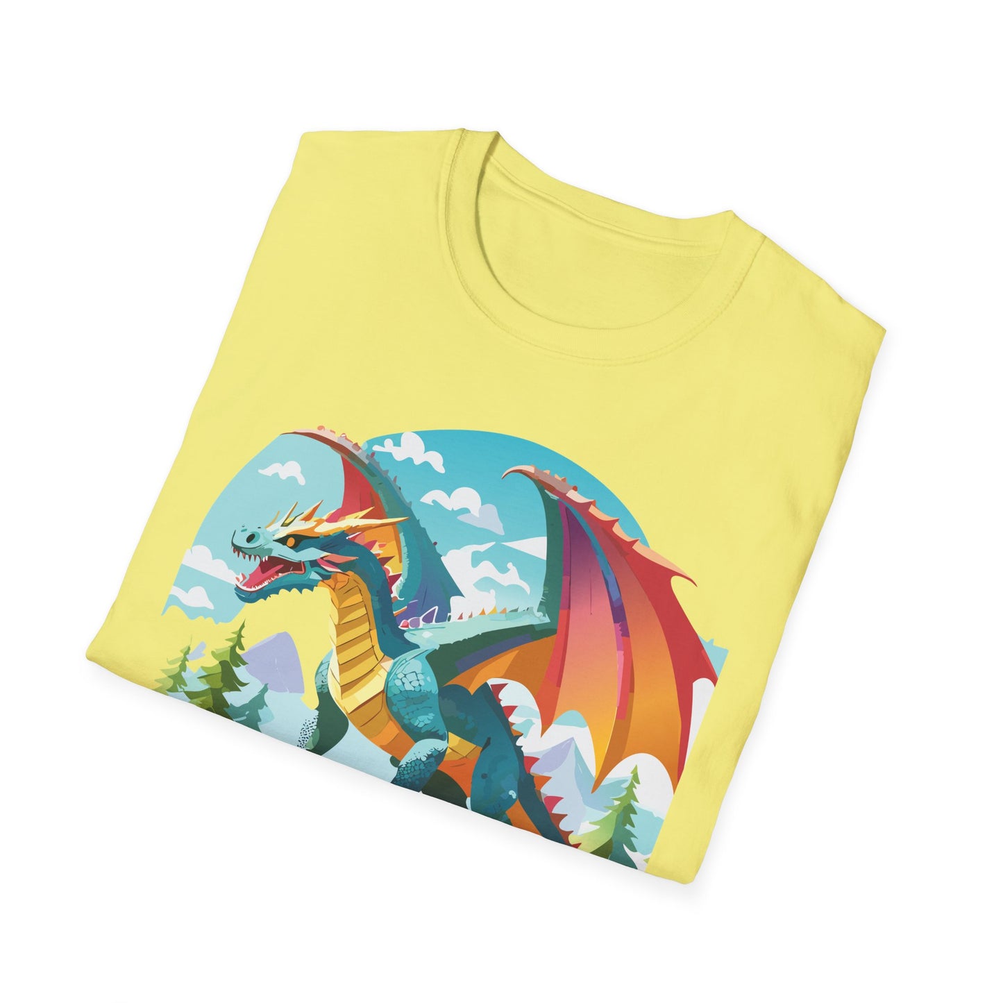 Dragon T Shirt, Dragon Shirt, Shirt with Animals, Animal Shirt