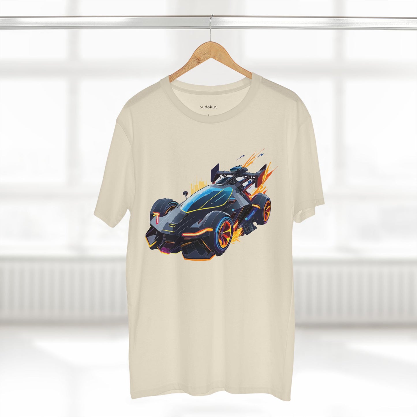 Hot Wheels Car Shirt Unisex Premium Cotton Tee With Unique Car Art Design For Everyday Wear