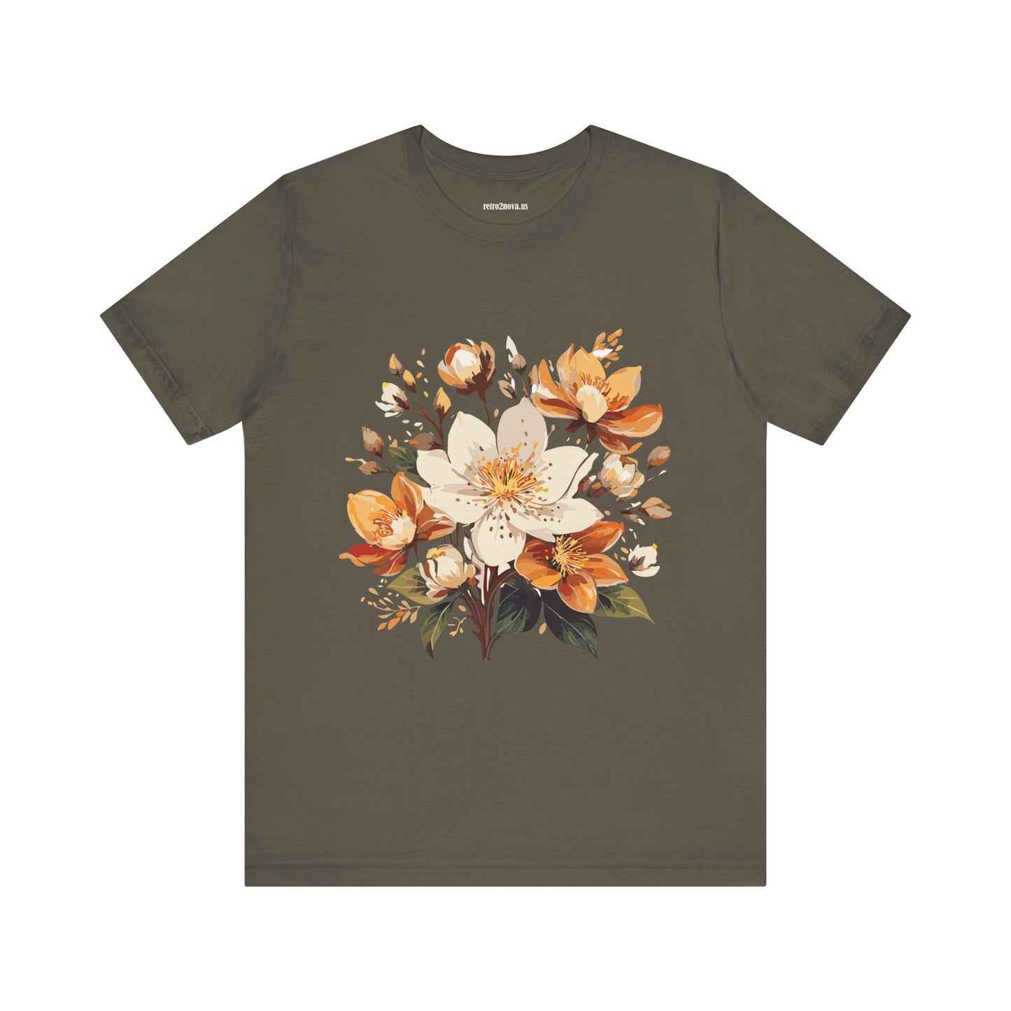 Flowers Shirt, Floral Shirt