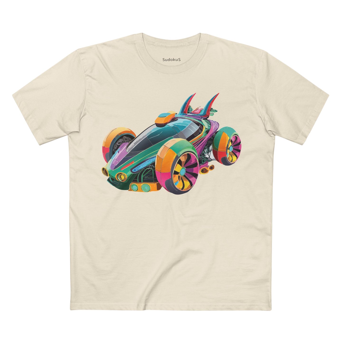 Car Shirt Hot Wheels Unisex Premium Cotton With Unique Art Design Preshrunk Regular Fit Crew Neck