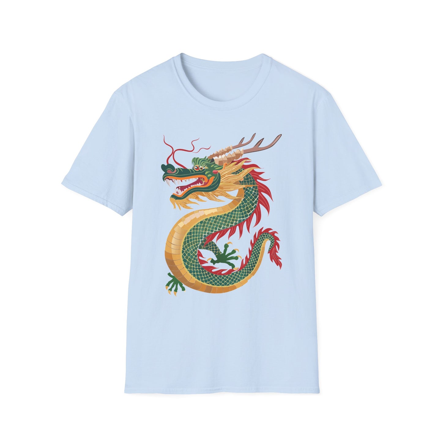 Dragon T Shirt, Dragon Shirt, Shirt with Animals, Animal Shirt
