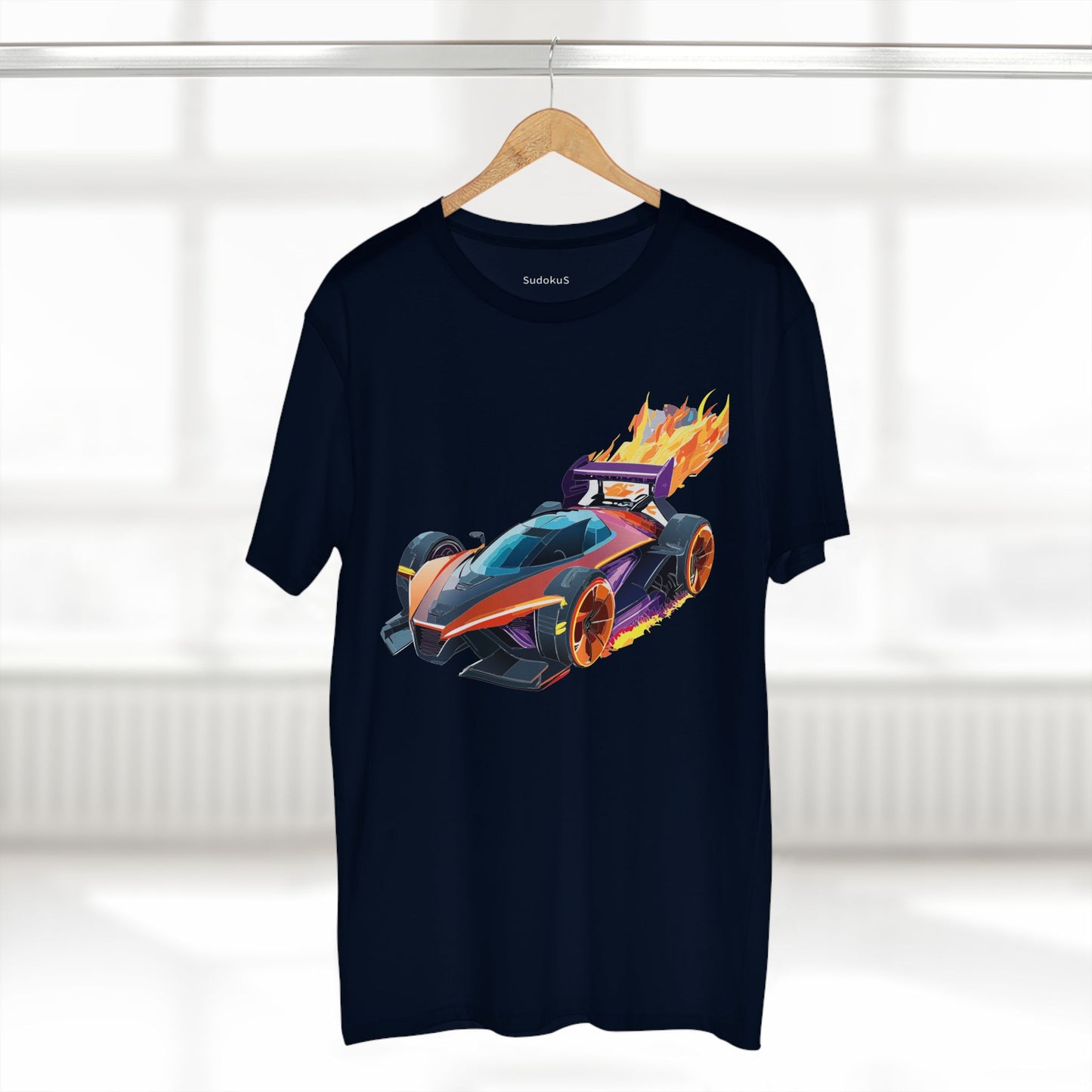 Hot Wheels Car Shirt Unisex Premium Cotton Tee With Unique Car Art Design For Auto Enthusiasts