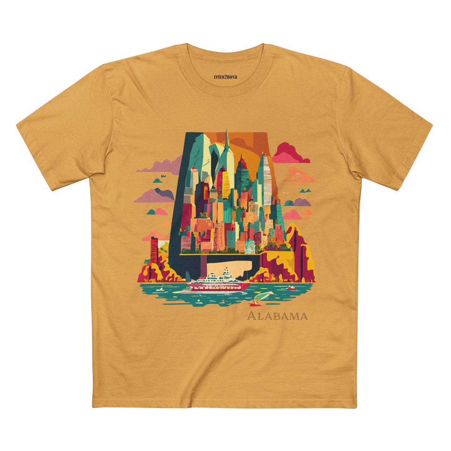 US State Shirts, Alabama Shirt