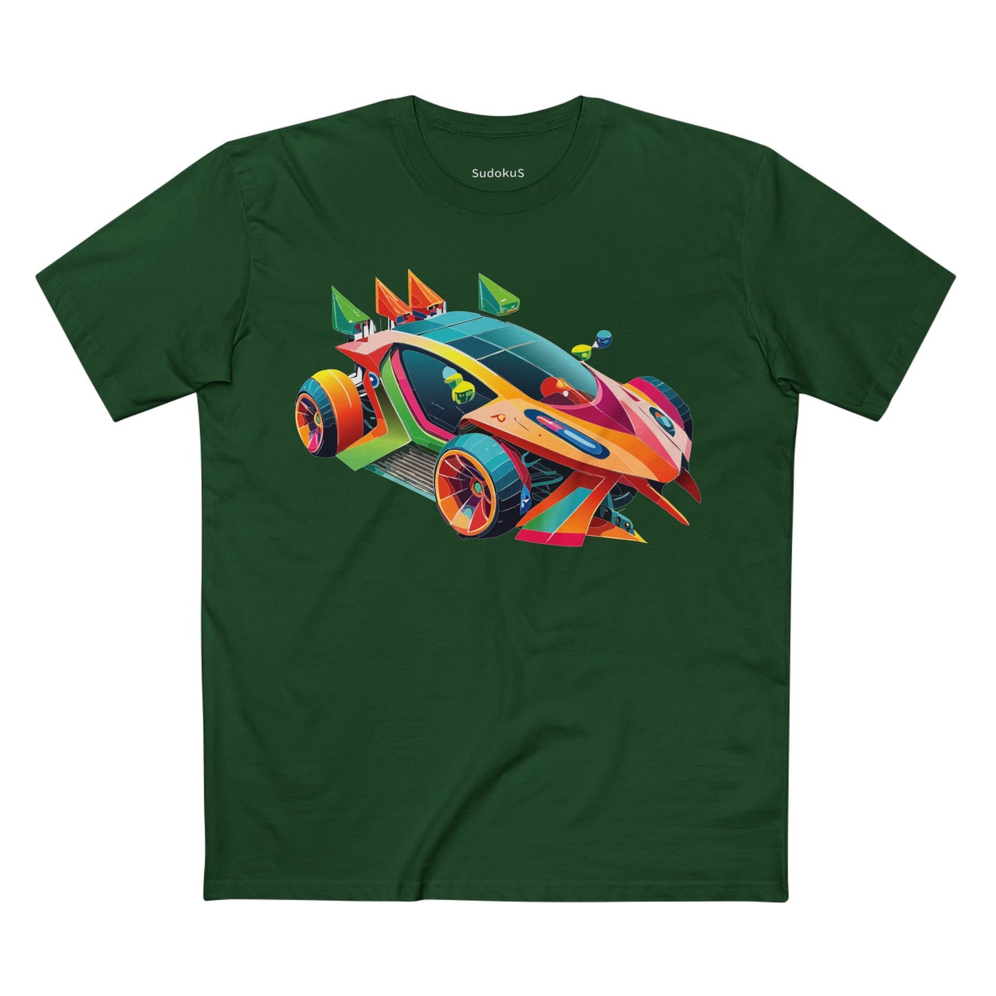 Unisex Hot Wheels Car Shirt Premium Cotton Tee With Unique Art Design Regular Fit Crew Neck Comfort