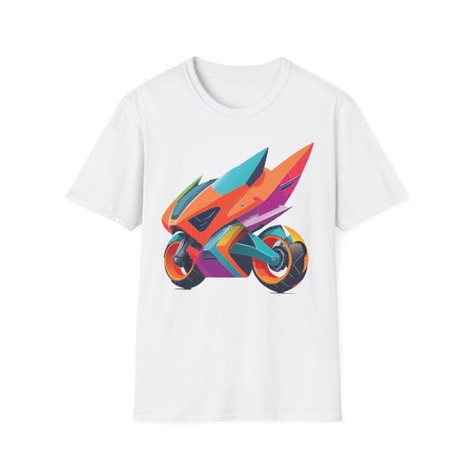 Bike T Shirt, Moto Shirt, Shirt with Motorcycle, MTB T Shirts