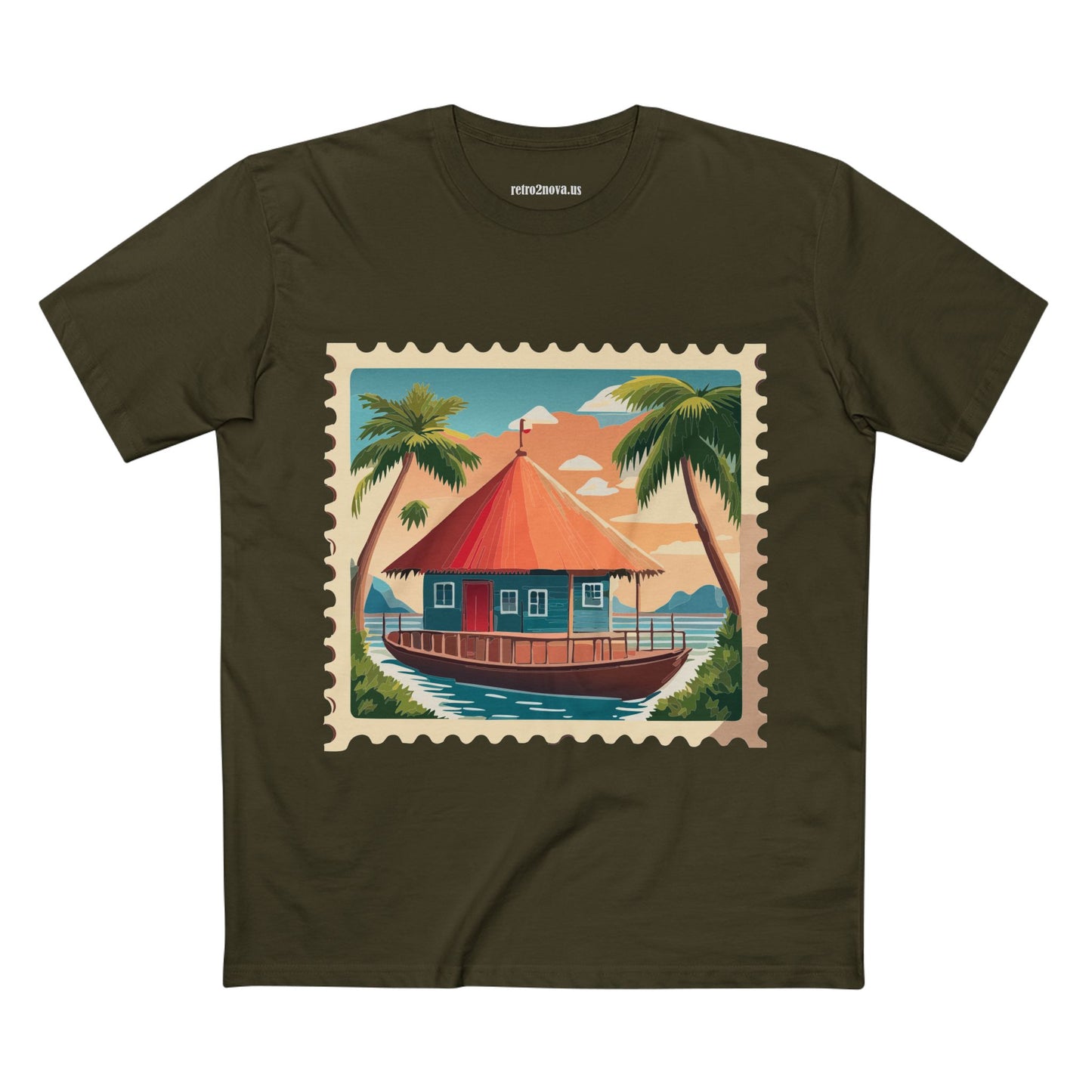 Stamp Shirt, Postage Stamp Shirt