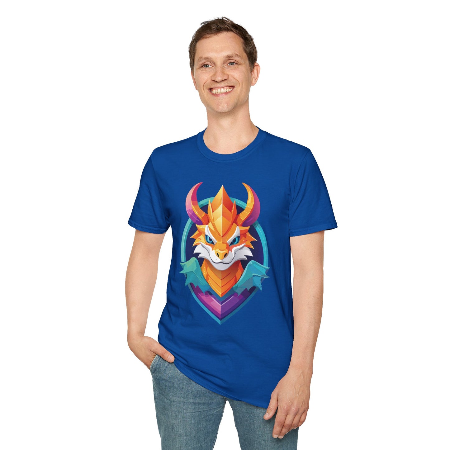 Dragon T Shirt, Dragon Shirt, Shirt with Animals, Animal Shirt