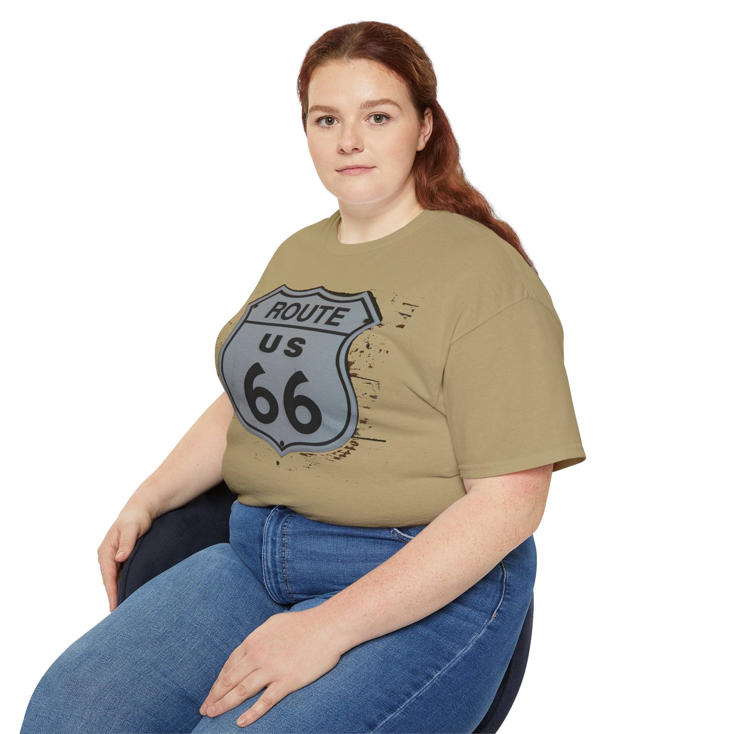 Route 66 Tee Shirt, Route 66 Graphic T‑Shirt, Vintage Graphic T-Shirt, Art Design Shirt, Route 66 US Tee Shirts