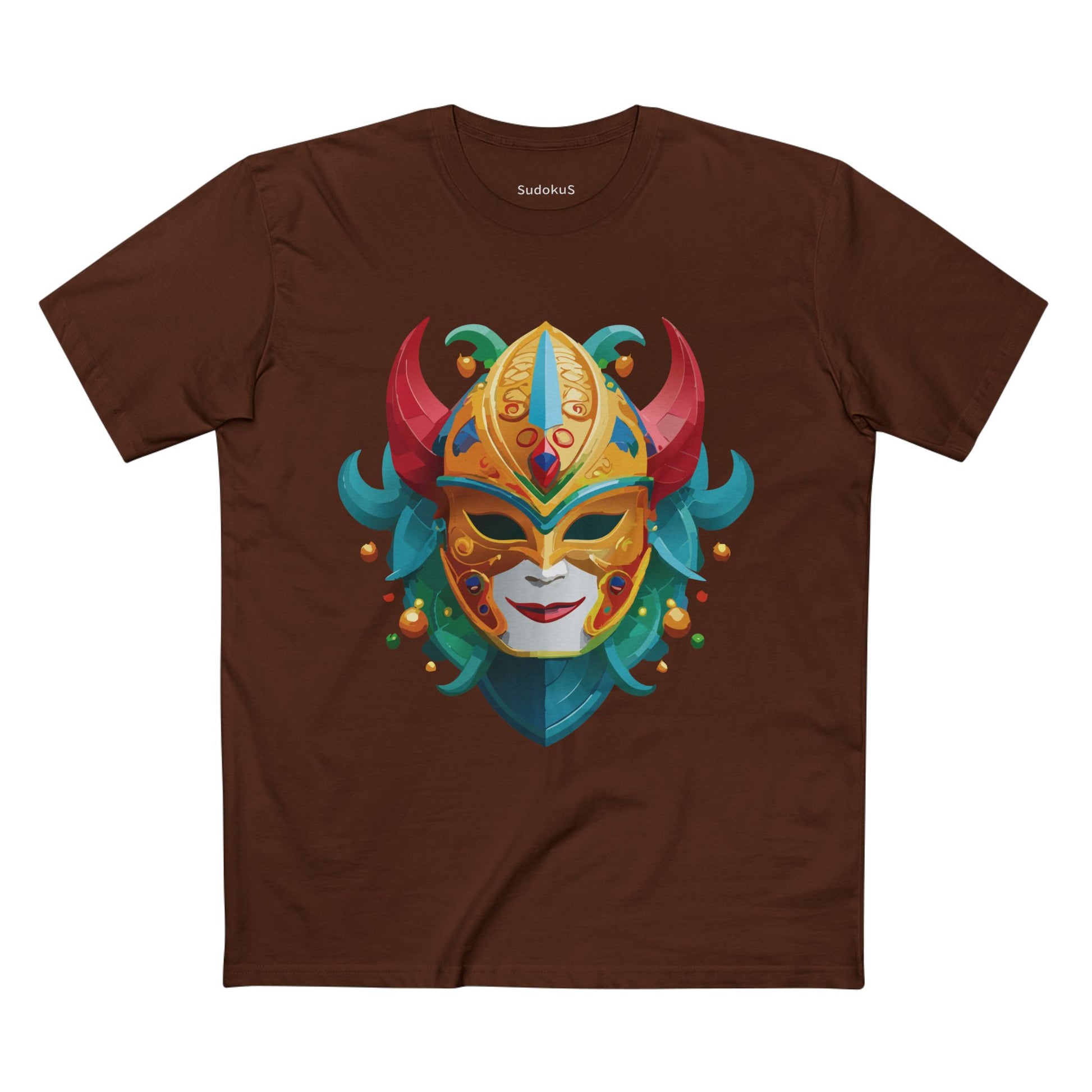 Mask Shirt, Shirt with Face - SudokuS