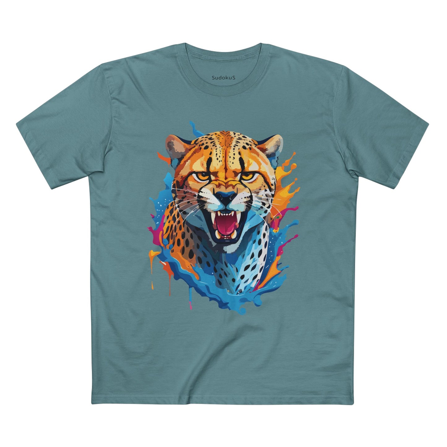 Animal Shirt, Cheetah Shirt - SudokuS