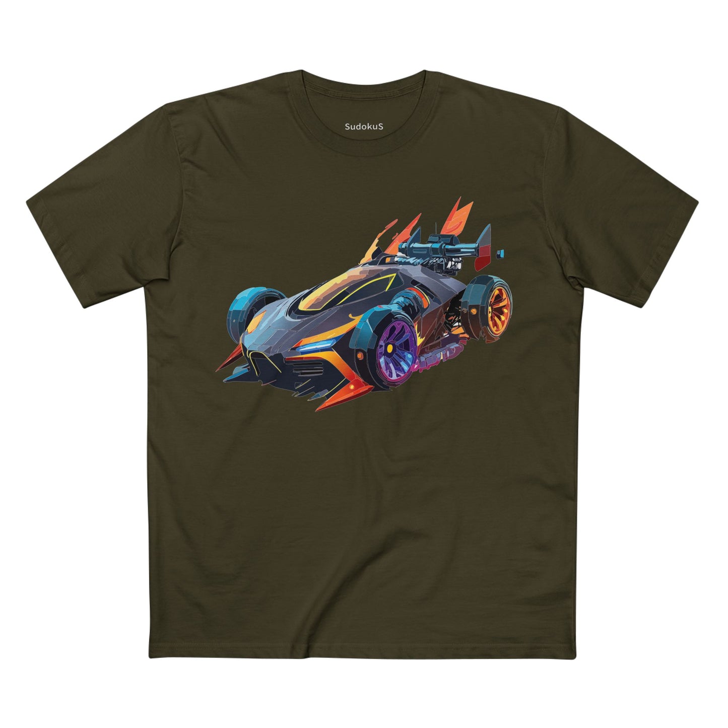 Hot Wheels Car Shirt Unisex Premium Cotton Tee With Unique Car Art Design Inspired by Speed